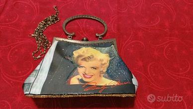 Borsa Marilyn Monroe Nuova Metallo
