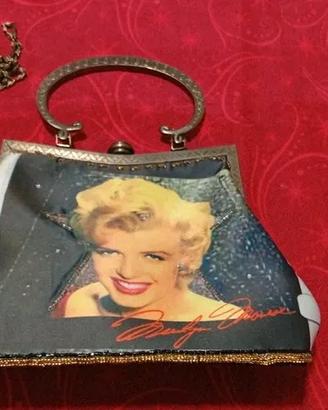 Borsa Marilyn Monroe Nuova Metallo