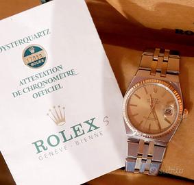 Rolex Oysterquartz Date Just ref. 17013  Acc/Oro