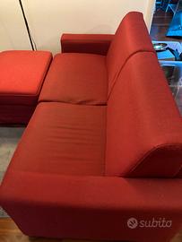 Divano letto + pouf