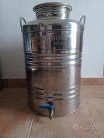 Botte in acciaio 50l