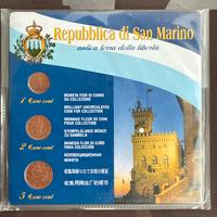 1-2-5 Cent San Marino 2006. San Marino FdC