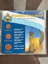 1-2-5 Cent San Marino 2006. San Marino FdC