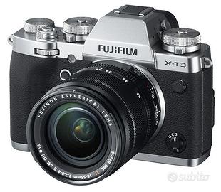 Fuji XT3+lente 18-55+accessori - PREZZO RIBASSATO