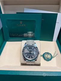 Rolex datejust 41mm 126334 rhodium nuovo 2026