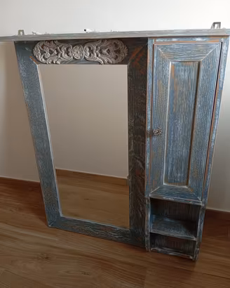 mobile da bagno con specchio 