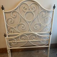 Testiera e pediera letto singolo