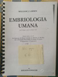 EMBRIOLOGIA umana (LARSEN), come NUOVO