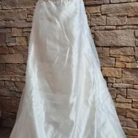 Abito da sposa senza spalline TG dal 40/42