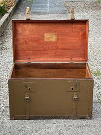 Baule militare vintage
