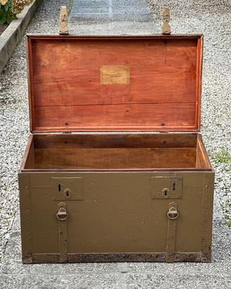 Baule militare vintage