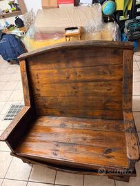 Panca botte pezzo unico