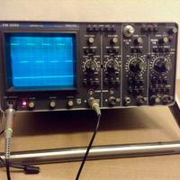 Philips pm3260 oscilloscopio da verificare, leggi