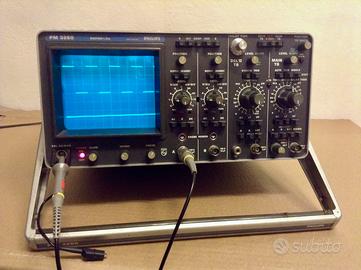 Philips pm3260 oscilloscopio da verificare, leggi