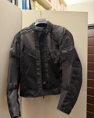 Giubbotto moto estivo donna in cordura-protezioni