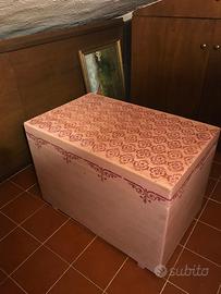 Baule decorato