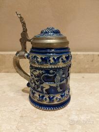 Boccale birra in ceramica di origine tedesca 