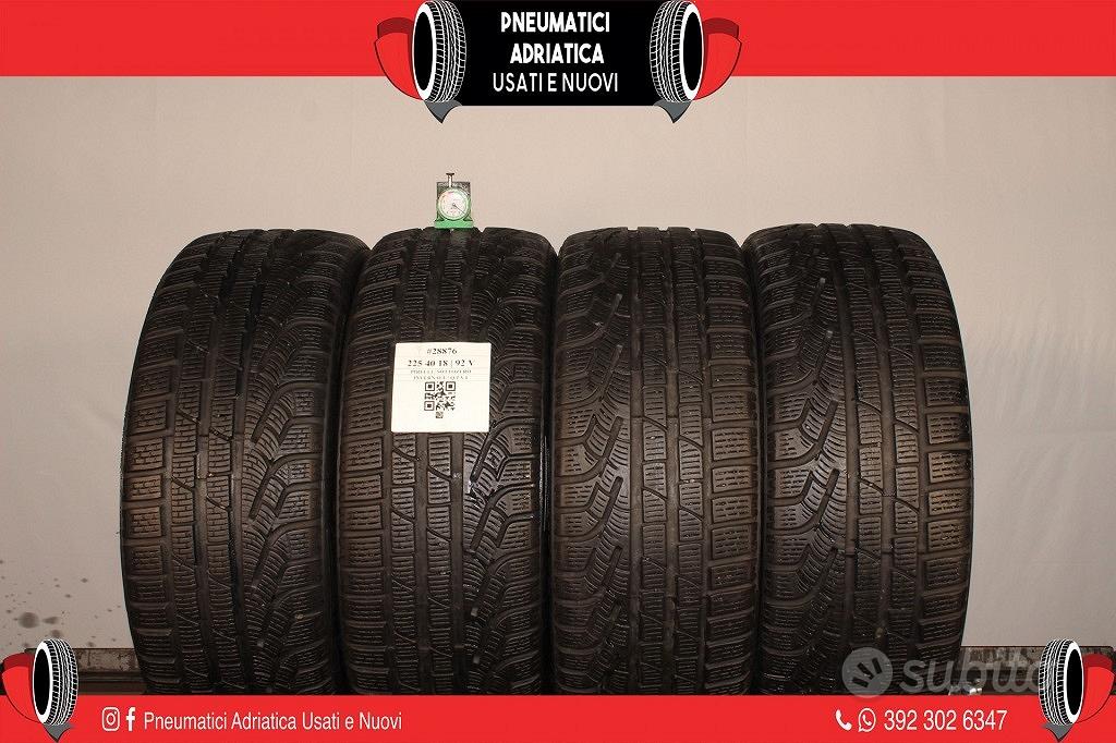 Subito - PNEUMATICI ADRIATICA SRL - 4 Gomme 225 40 R 18 Pirelli al 78% SPED  GRATIS - Accessori Auto In vendita a Pesaro e Urbino