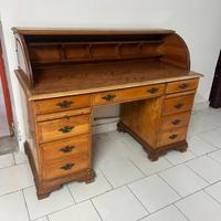 Scrivania in legno massello stile inglese