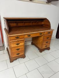 Scrivania in legno massello stile inglese