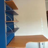 Libreria con scrivania