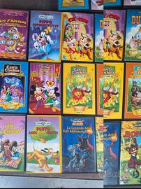 Lotto Videocassette originali Walt Disney
