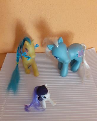 Lotto 3 My Little Pony Vintage Hasbro – Pony Azzur