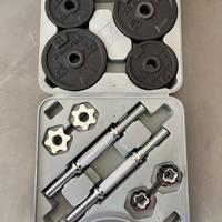 Kit pesi Decathlon 20kg