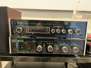 McIntosh C504 PRE e MC502 FINALE