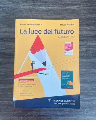Libro di narrativa “luce del futuro”