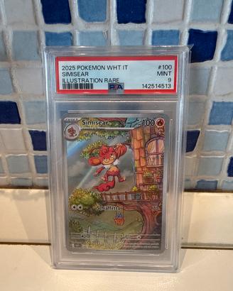 Simisear 100 PSA pokemon