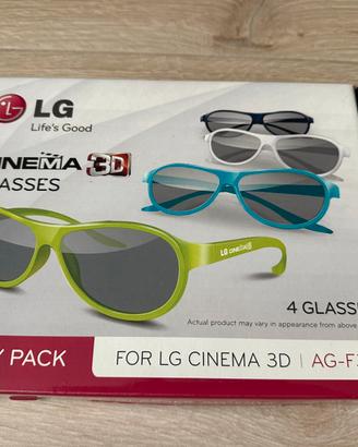 Occhiali 3d nuovi LG