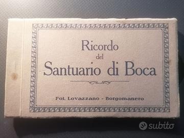 Raccolta cartoline Santuario di Boca