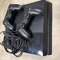 playstation 4 + 2 pad originali + accessori