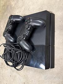 playstation 4 + 2 pad originali + accessori
