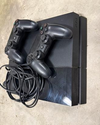playstation 4 + 2 pad originali + accessori