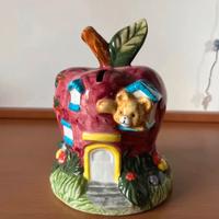 Salvadanaio in ceramica Mascia e Orso