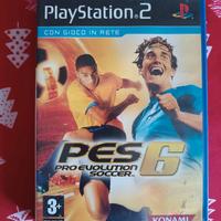 PES 6 Pro Evolution Soccer SONY PS2 PLAYSTATION 2