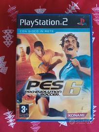 PES 6 Pro Evolution Soccer SONY PS2 PLAYSTATION 2