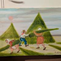 Quadro del Pittore ferrarese Nino Zagni 
