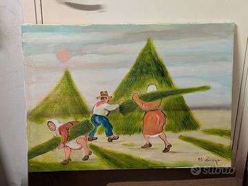 Quadro del Pittore ferrarese Nino Zagni 