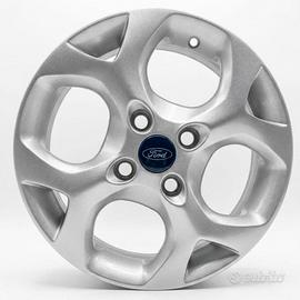 4 cerchi lega ford fiesta r15 lt6364