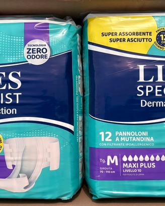 Pannoloni mutandina Lines Specialist Maxi Plus M