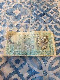 500 lire di carta