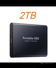 Hard disk SSD 1TB portatile disco rigido USB C