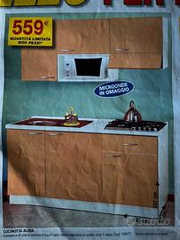 Cucina uniblock nuova