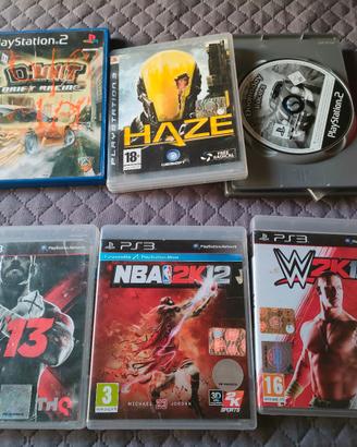 Giochi Ps2 PS3 PlayStation 10 euro l'uno 