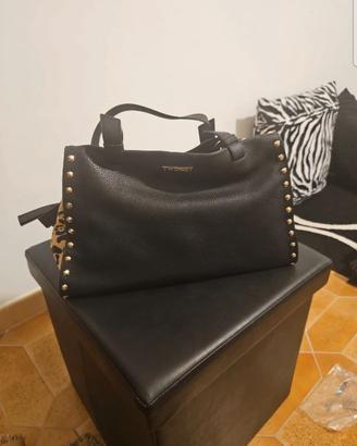 Borsa pelle cavallino Twin set