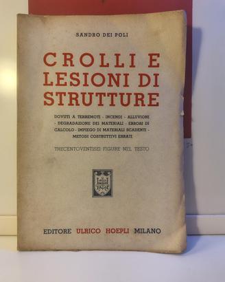 Sandro Dei Poli - CROLLI E LESIONI DI STRUTTURE - 