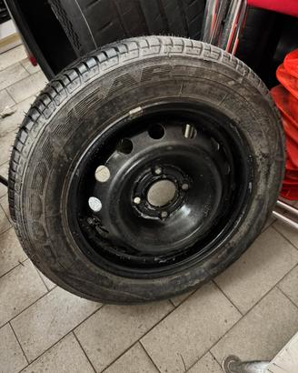 Ruotino Peugeot Citroen 4x108 r14